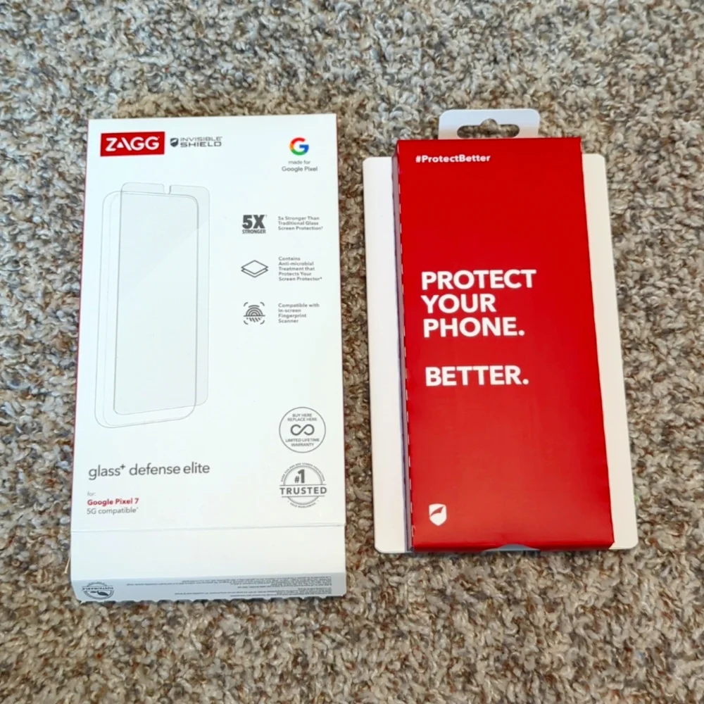 ZAGG Invisible Shield phone protector for Google Pixel 7, 5G compatible